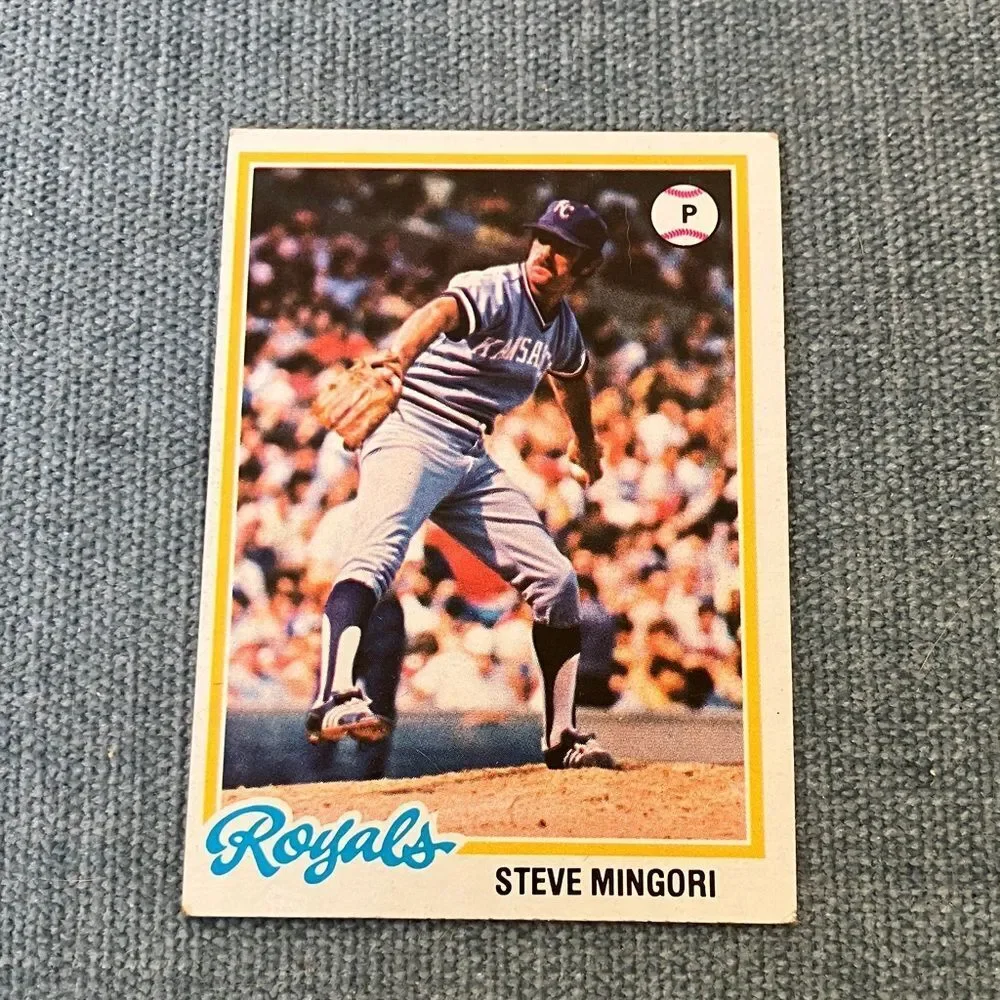 1978 Topps Kansas City Royals Baseball Card Trading Card